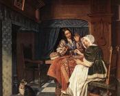 科内利斯 德 曼 : The Chess Players